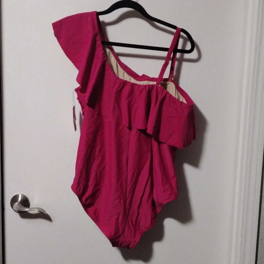 🆕 Kona Sol Hot Pink swimsuit - Picture 2 of 9